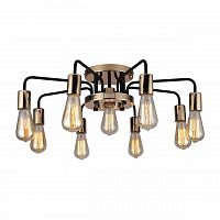 потолочная люстра arte lamp a6001pl-9bk в Костроме