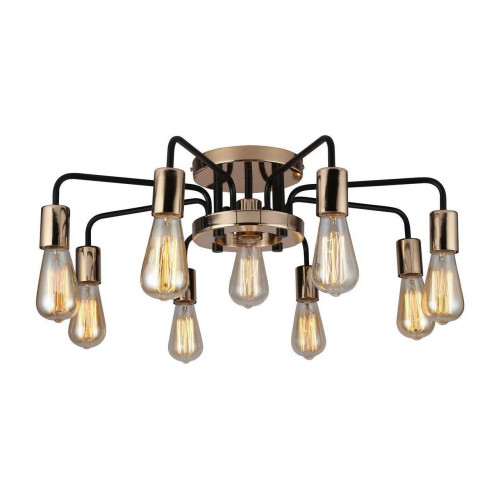 потолочная люстра arte lamp a6001pl-9bk в Костроме