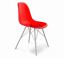 стул dsr красный s37 (eames style) в Костроме