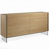 комод широкий cp1712-c-oak от angel cerda орех в Костроме