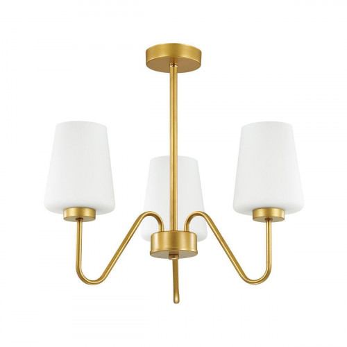 подвесная люстра lumion olivia 3791/3c белая в Костроме