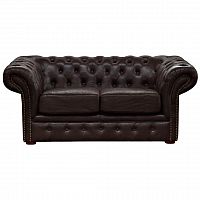 диван gd-pjs06602-pj340 двухместный прямой коричневый в Костроме