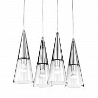 подвесной светильник ideal lux cono sp cromo в Костроме