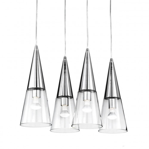 подвесной светильник ideal lux cono sp cromo в Костроме