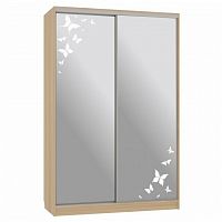 шкаф-купе для спальни mebelson гранд 4-600 бабочки в Костроме
