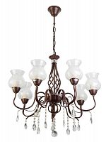 подвесная люстра toplight kelli tl5680d-07pg в Костроме