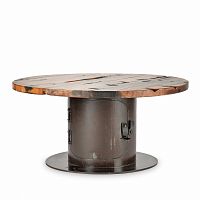 стол кофейный stove тёмно-коричневый в Костроме