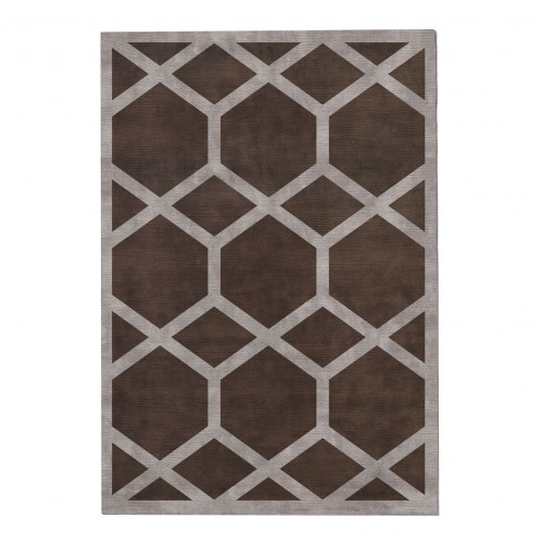 ковер ashton cocoa 300x400 коричневый в Костроме