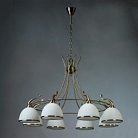 подвесная люстра brizzi ma02401ca/008 bronze в Костроме