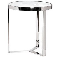 стол журнальный bridge chrome 50*55см хром в Костроме