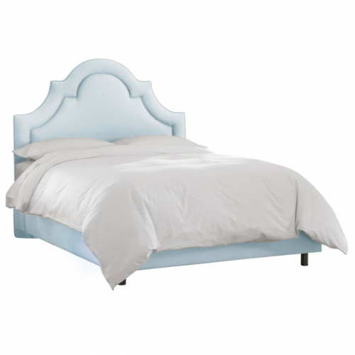 кровать двуспальная 180х200 голубая kennedy french blue в Костроме