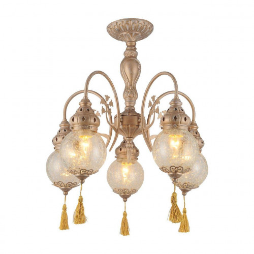 потолочная люстра arte lamp a2146pl-5ga золото в Костроме