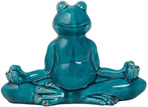 декор frog blue meditation в Костроме