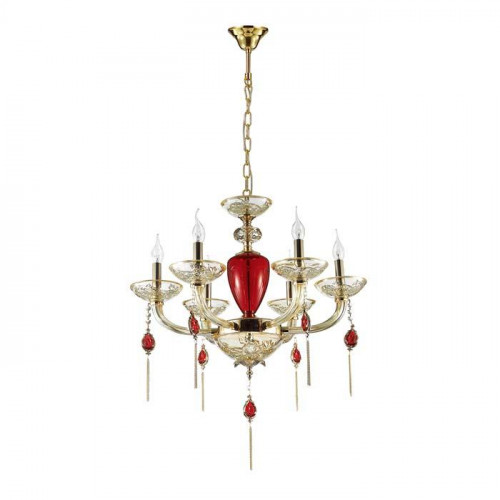 подвесная люстра odeon light donna 3927/6 в Костроме