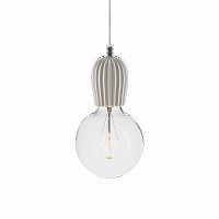подвесной светильник beton rib white aluminum в Костроме