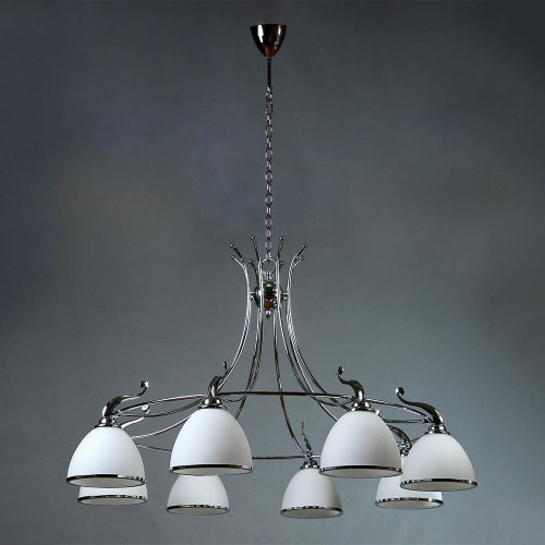подвесная люстра brizzi ma02401ca/008 chrome в Костроме