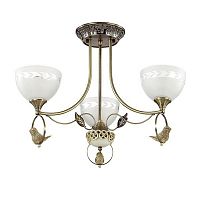 потолочная люстра lumion horas 3403/3с белая в Костроме