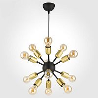 подвесная люстра tk lighting 1469 estrella black в Костроме
