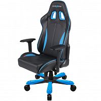 кресло геймерское dxracer king ks57 черно-синее в Костроме