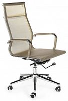 кресло для руководителя norden chairs хельмут, обивка: текстиль, цвет: сетка бронзовая в Костроме