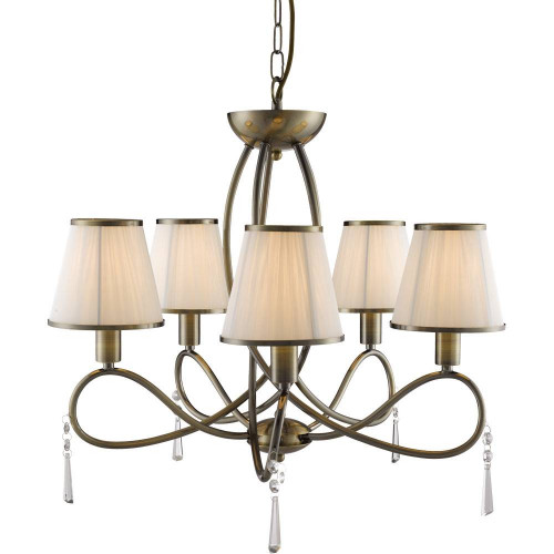 подвесная люстра arte lamp logico a1035lm-5ab в Костроме