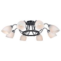 потолочная люстра arte lamp florentino a7144pl-8bk в Костроме