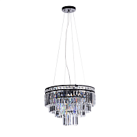 дизайнерская подвесная люстра spot light aurora 9019828 черная в Костроме