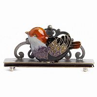держатель для визиток little bird оранжевый в Костроме