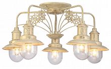 потолочная люстра arte lamp sailor a4524pl-5wg в Костроме