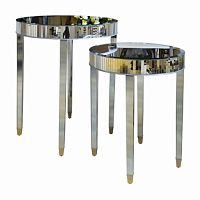 комплект из 2-х зеркальных столов specular хром в Костроме