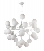 подвесная люстра crystal lux medea white sp30 белая в Костроме