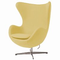 кресло egg chair желтое в Костроме