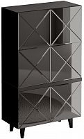 шкаф kristal с декором черный в Костроме