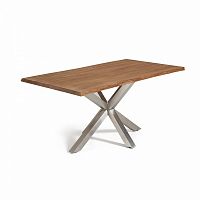 стол arya 180x100 st.steel matt, античный дуб c790m90 от la forma (ex julia grup) в Костроме