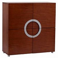 комод lotus walnut коричневый в Костроме