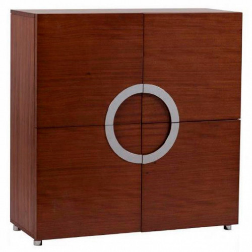 комод lotus walnut коричневый в Костроме