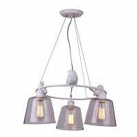 подвесная люстра arte lamp passero a4289lm-3wh в Костроме