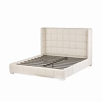 кровать двуспальная с бортиками 180x200 бежевая oakley bed в Костроме