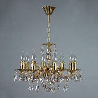 подвесная люстра ambiente benisa 2226/8 wp tear drop бронза в Костроме