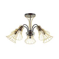 потолочная люстра lumion ingrid 3776/5c золото в Костроме