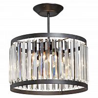 потолочная люстра vitaluce v5129-1/3pl черная в Костроме