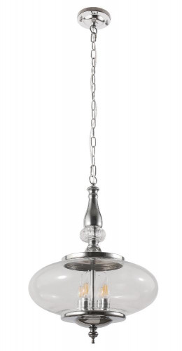подвесной светильник crystal lux miel sp4 chrome в Костроме