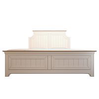 бежевая двуспальная кровать 160х200 olivia в Костроме