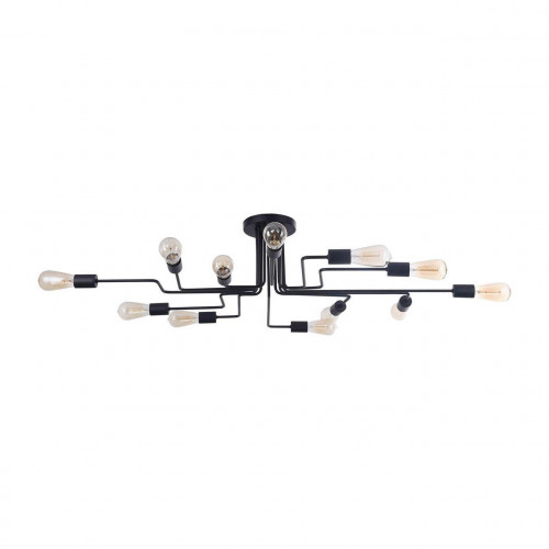 потолочная люстра maytoni gilbert t532cl-12b черная в Костроме