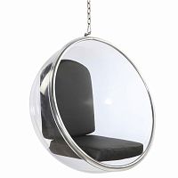 кресло bubble chair черное в Костроме