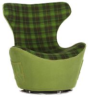кресло green grid jeans зеленое в Костроме