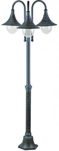 садово-парковый светильник arte lamp malaga a1086pa-3bg в Костроме