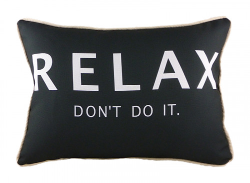 подушка с надписью relax в Костроме