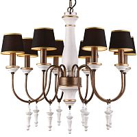 подвесная люстра arte lamp fortezza a1843lm-8bg в Костроме