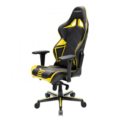 кресло геймерское dxracer racing rv131 черно-желтое в Костроме